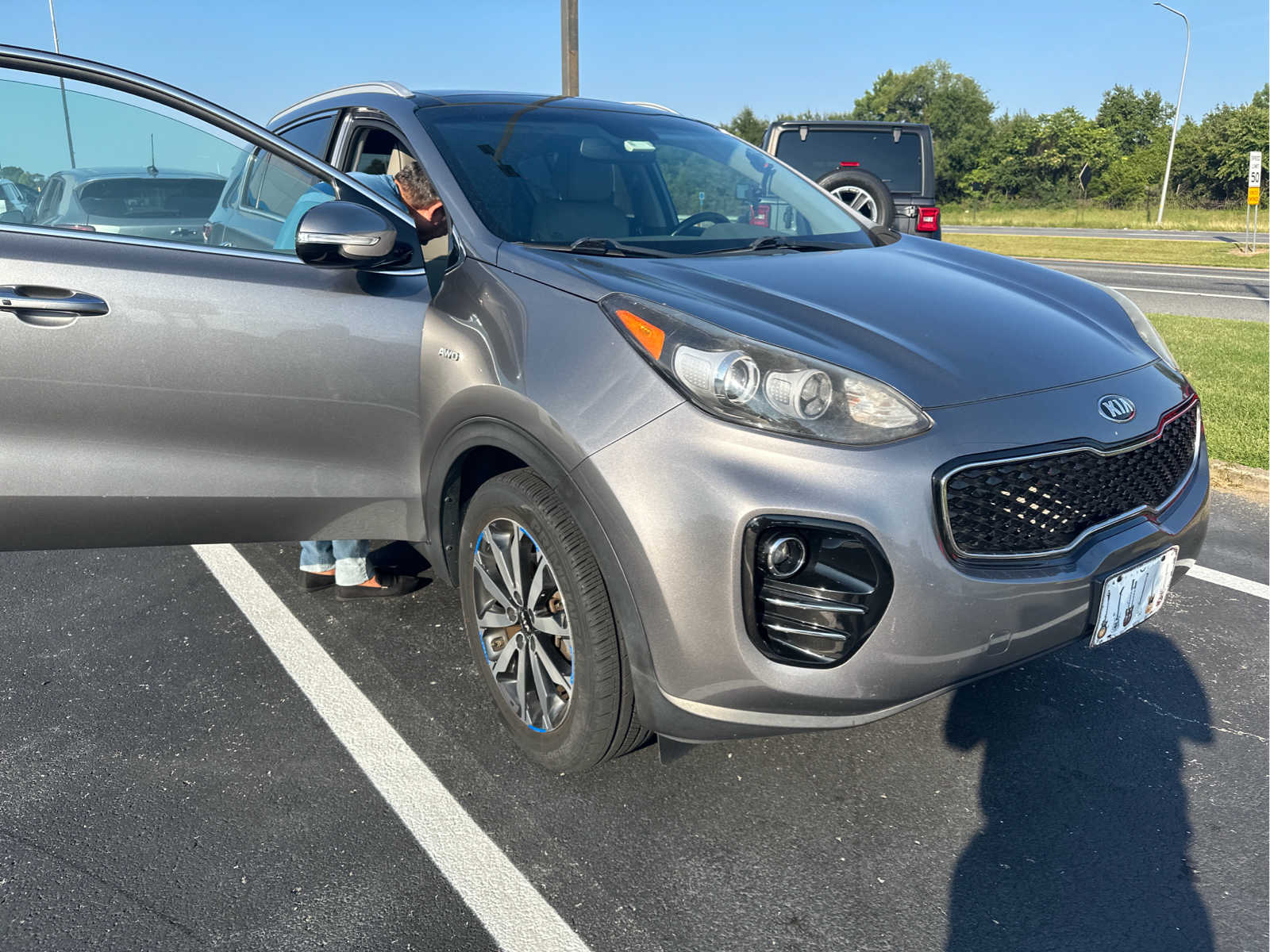 Used 2017 Kia Sportage EX with VIN KNDPNCAC8H7078796 for sale in Dover, DE