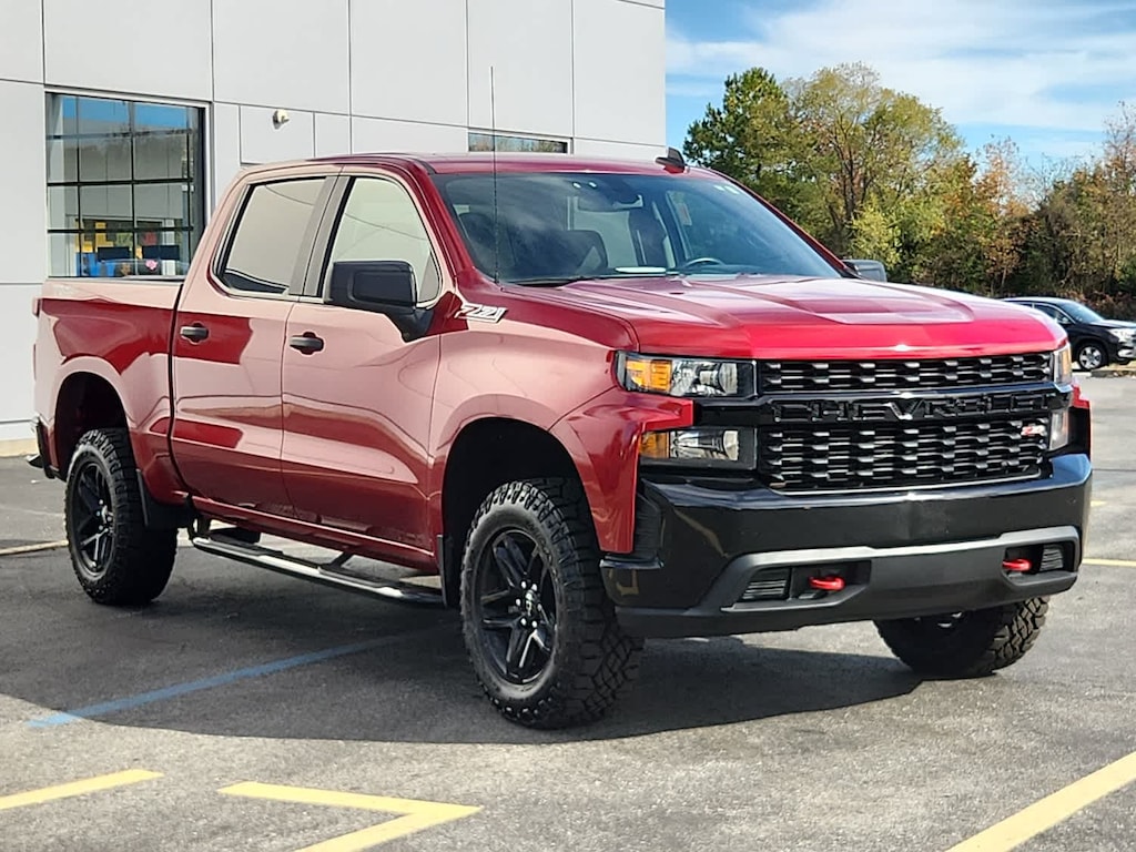 Certified 2021 Chevrolet Silverado 1500 Custom Trail Boss Truck