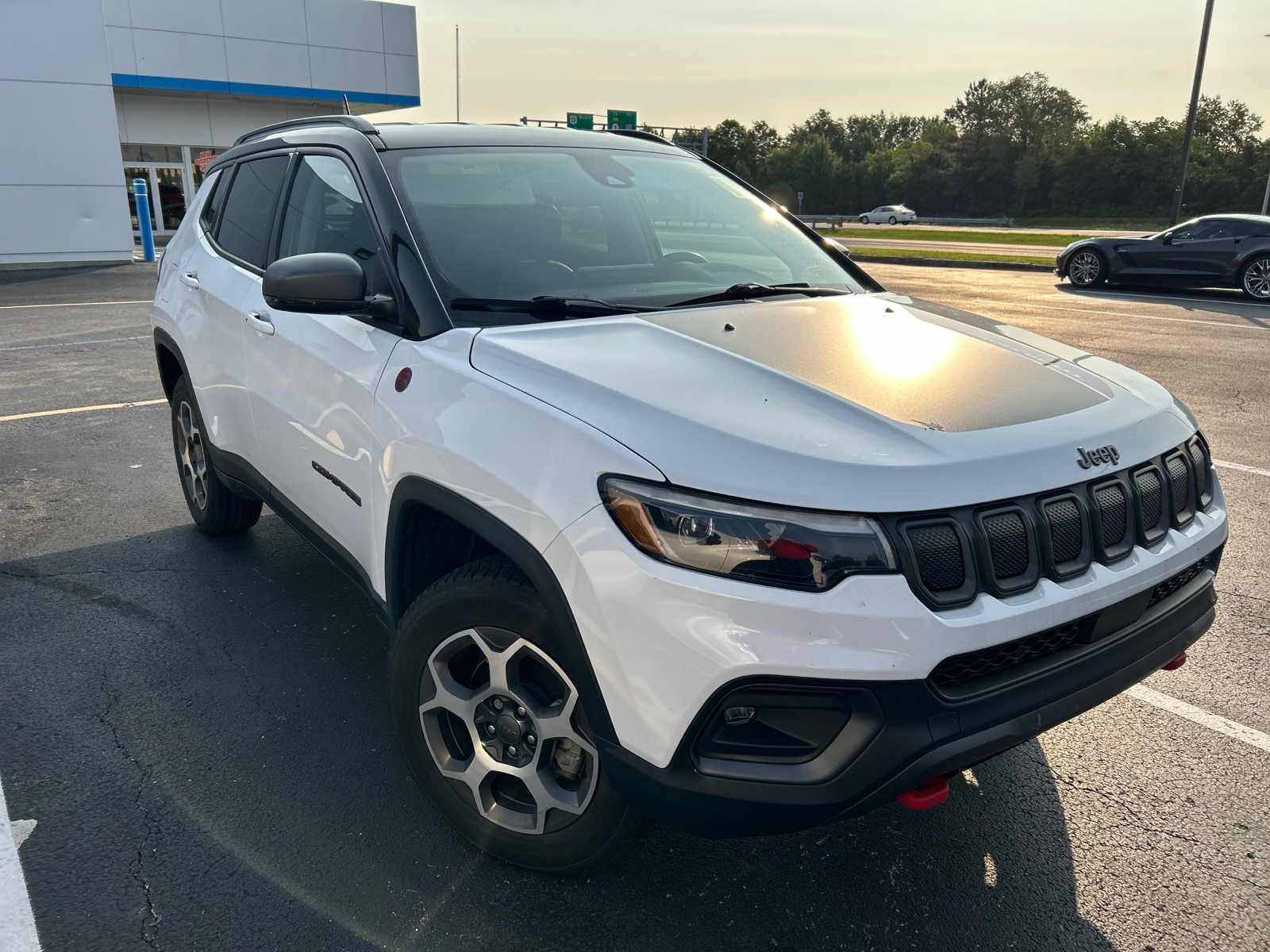Used 2022 Jeep Compass Trailhawk with VIN 3C4NJDDB2NT117577 for sale in Dover, DE
