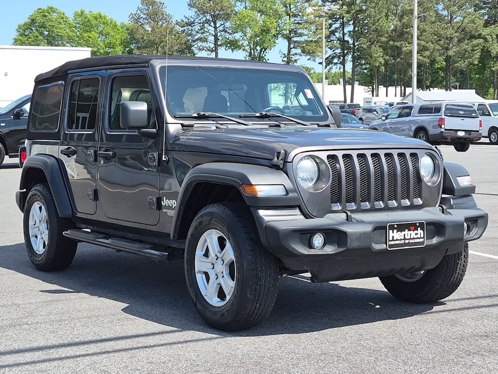 Used 2019 Jeep Wrangler Unlimited Sport S
