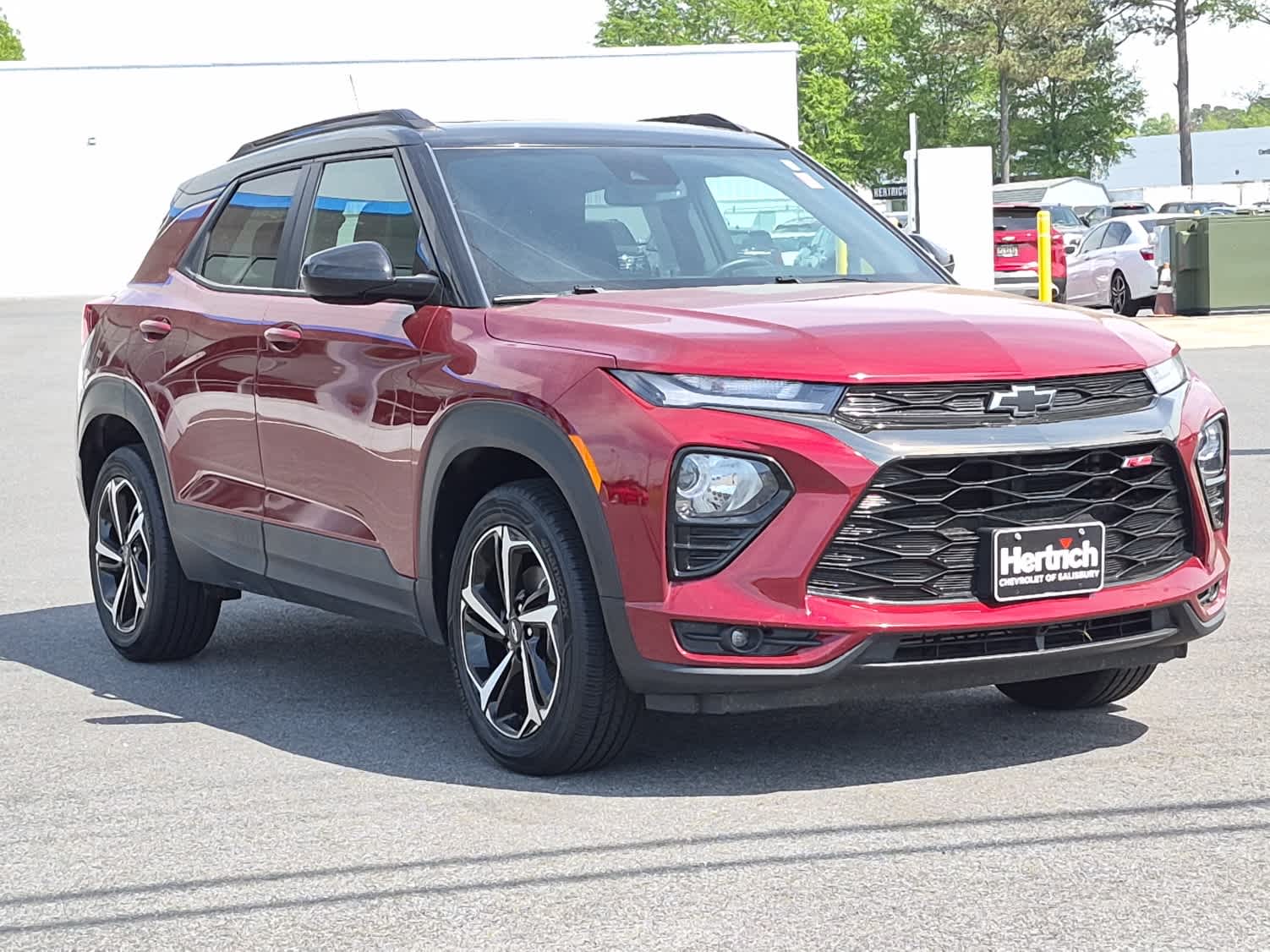 Used 2022 Chevrolet Trailblazer RS with VIN KL79MUSL3NB147996 for sale in Salisbury, MD