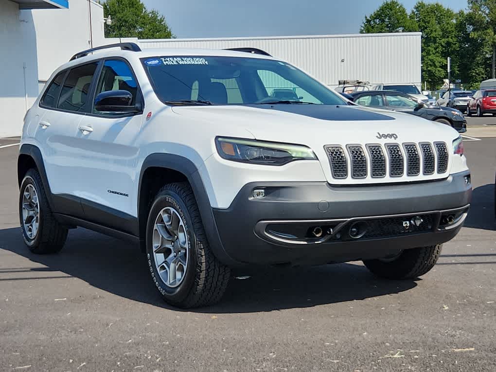 Used 2022 Jeep Cherokee Trailhawk with VIN 1C4PJMBX8ND533453 for sale in Salisbury, MD