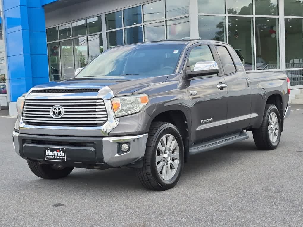 Magnetic Gray Metallic 2014 Toyota Tundra Pickup Truck Four-Wheel Drive Automatic