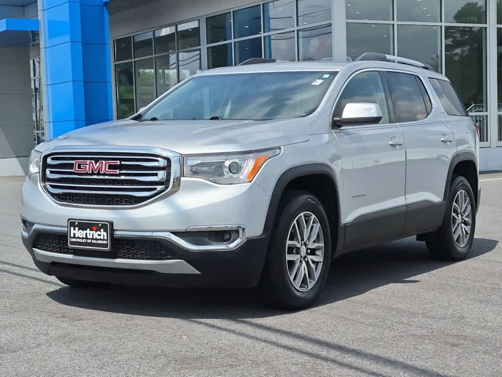 Quicksilver Metallic 2017 GMC Acadia SLE-2 AWD SUV / Crossover Four-Wheel Drive Automatic