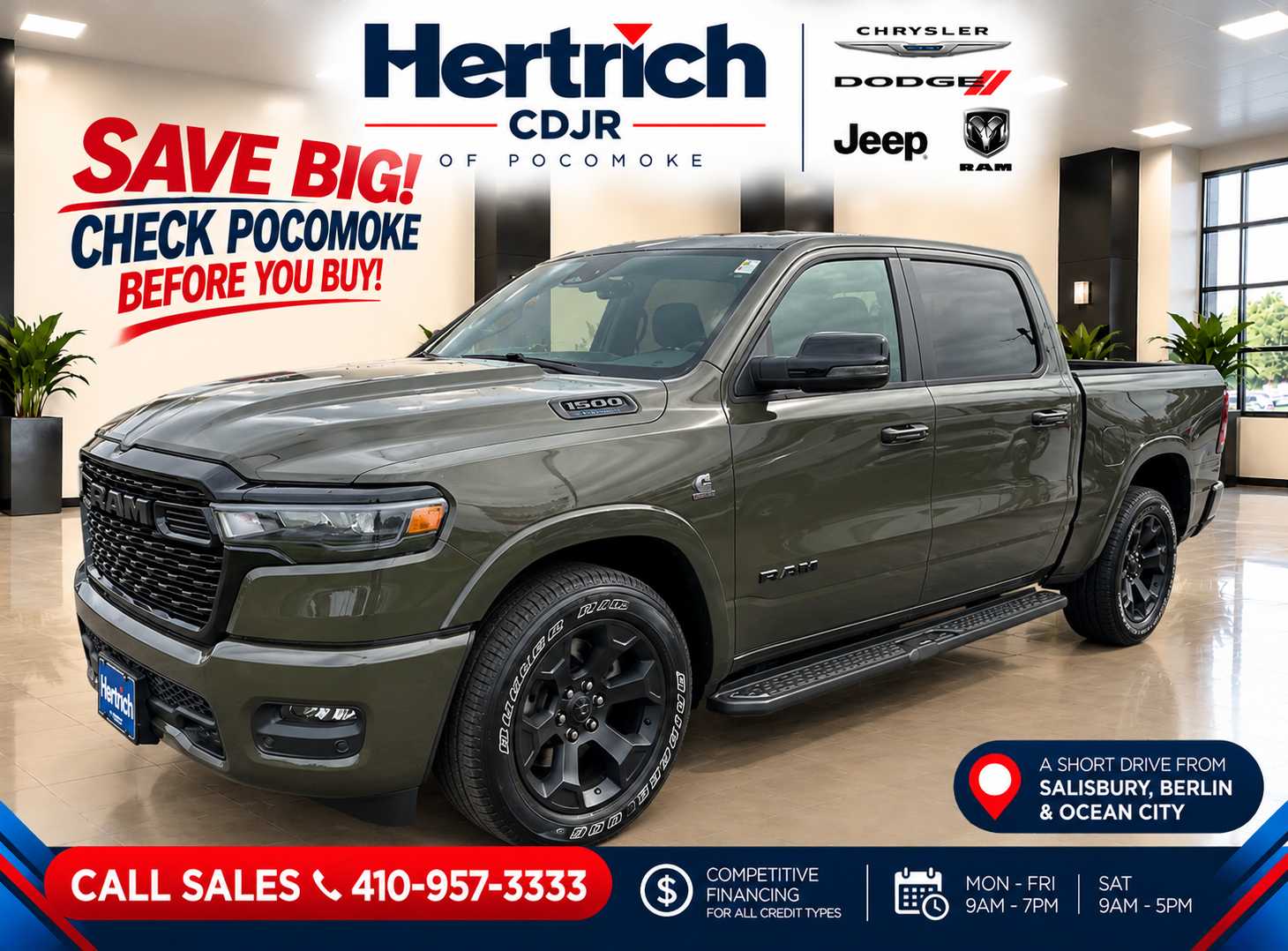 2027 Ram 1500 BIG HORN CREW CAB 4X4 5'7 BOX Pickup