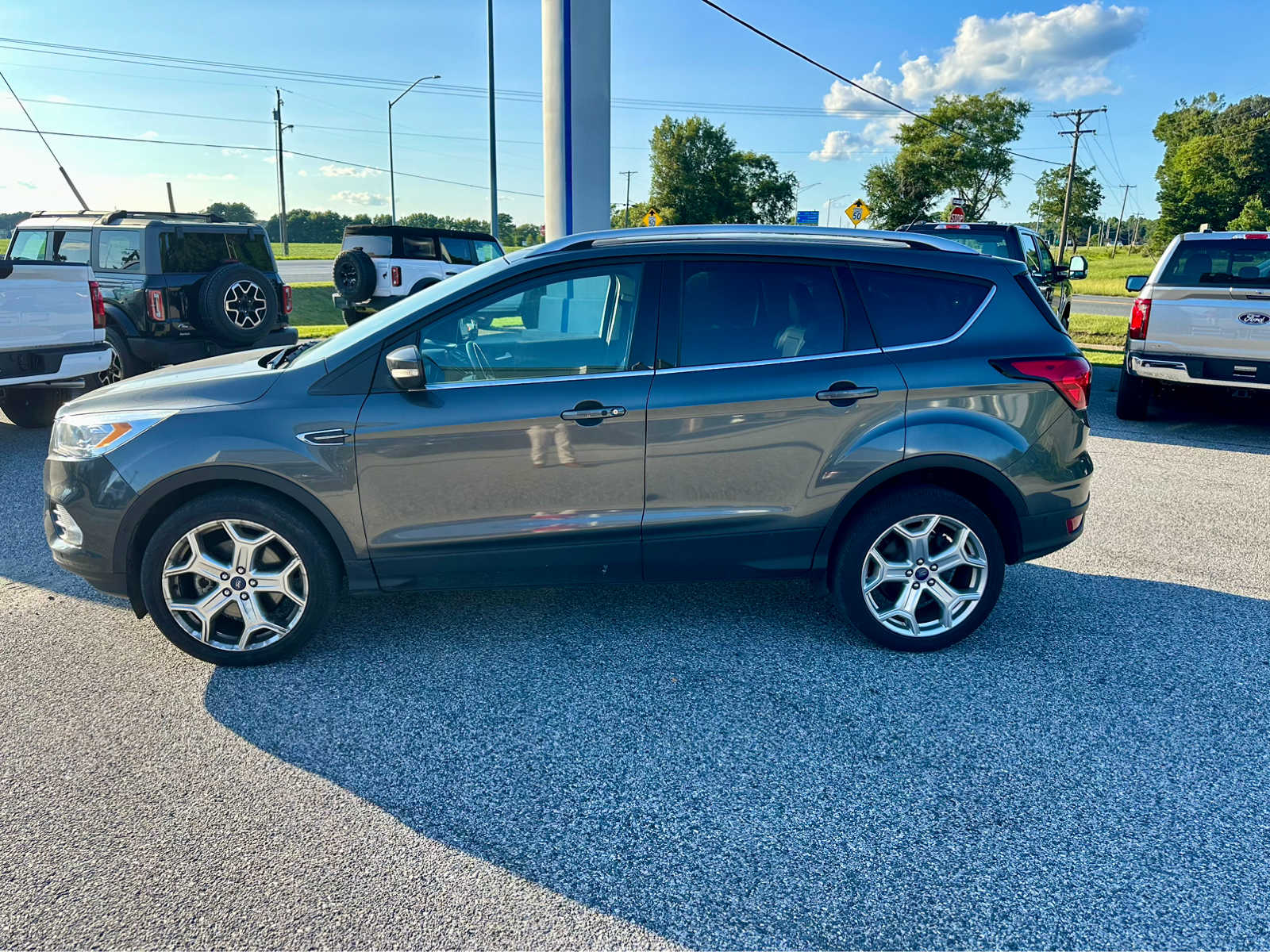 Used 2019 Ford Escape Titanium with VIN 1FMCU9J91KUB21744 for sale in Pocomoke City, MD