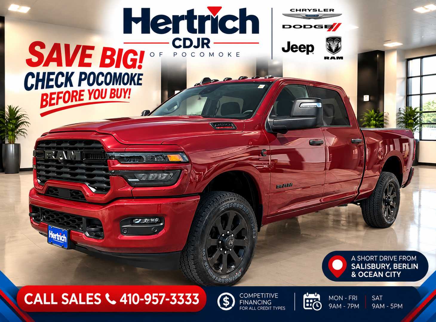 2026 Ram 2500 BIG HORN CREW CAB 4X4 6'4 BOX Pickup