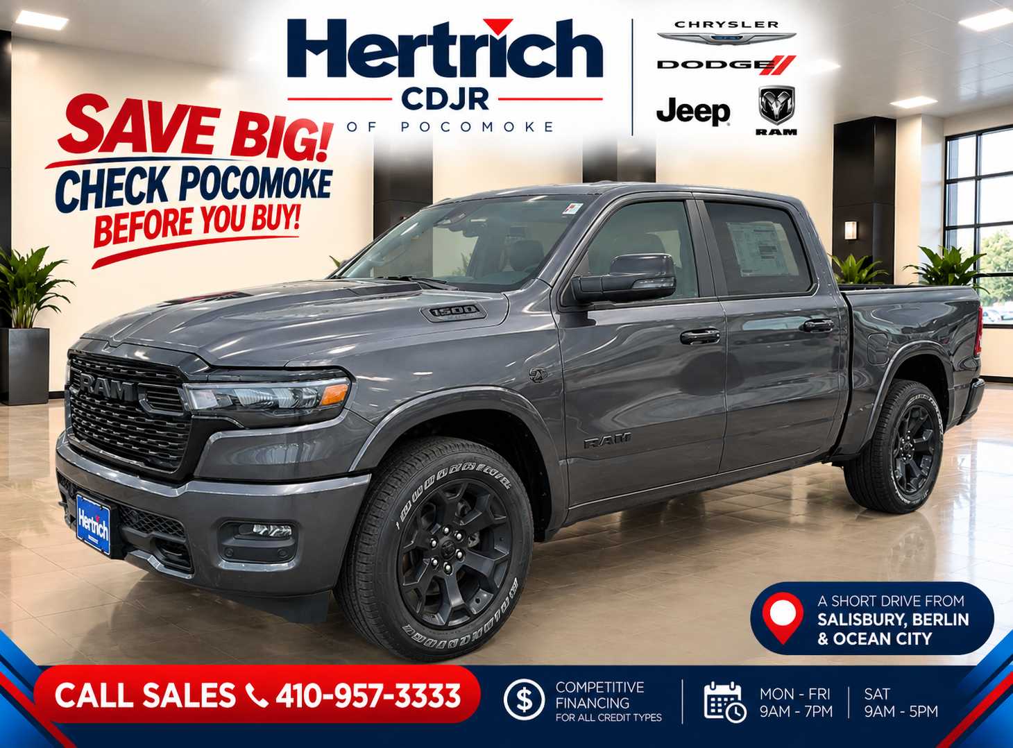 2027 Ram 1500 BIG HORN CREW CAB 4X4 5'7 BOX Pickup