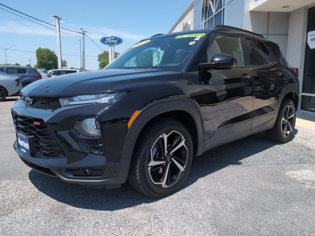 Used 2022 Chevrolet Trailblazer RS with VIN KL79MTSL4NB035556 for sale in Pocomoke City, MD