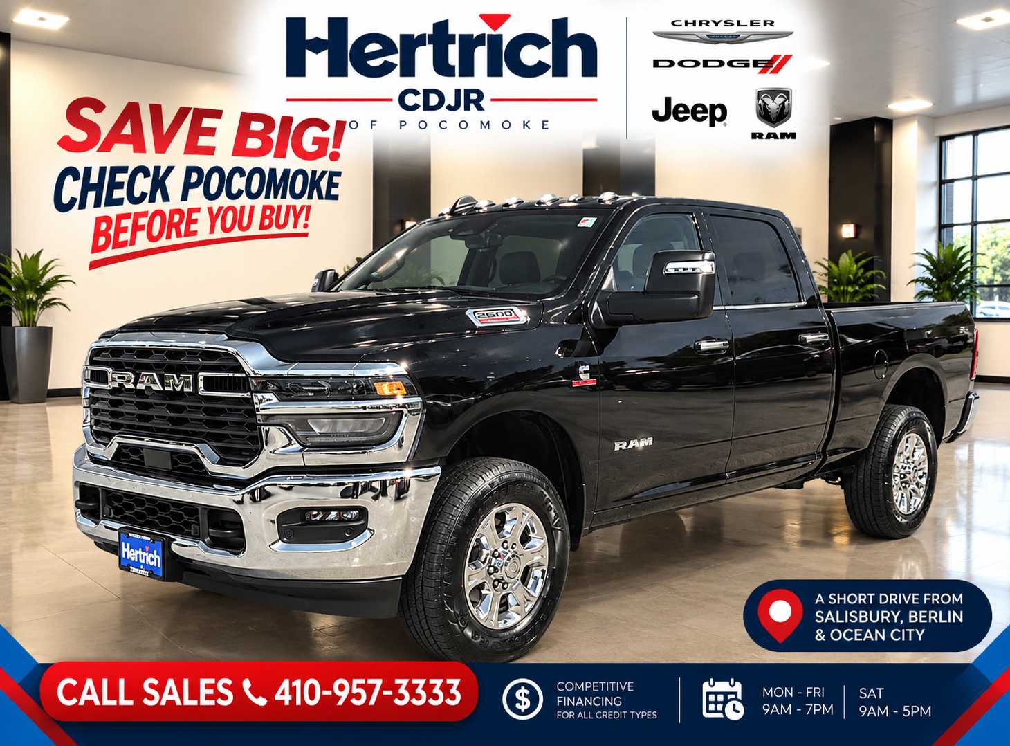2026 Ram 2500 BIG HORN CREW CAB 4X4 6'4 BOX Pickup