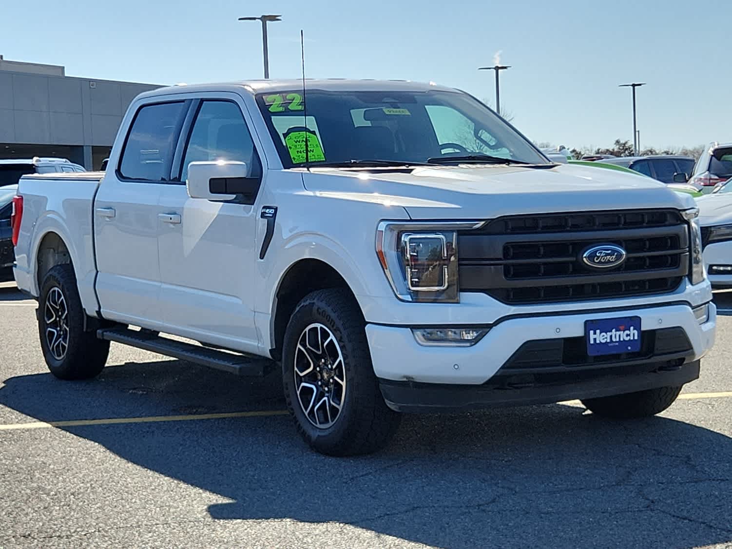 Certified 2022 Ford F-150 Lariat with VIN 1FTEW1EP3NFA32266 for sale in Pocomoke City, MD