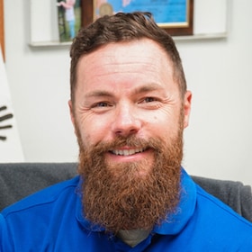 Staff member Chad Lloyd from 2f202f16c438