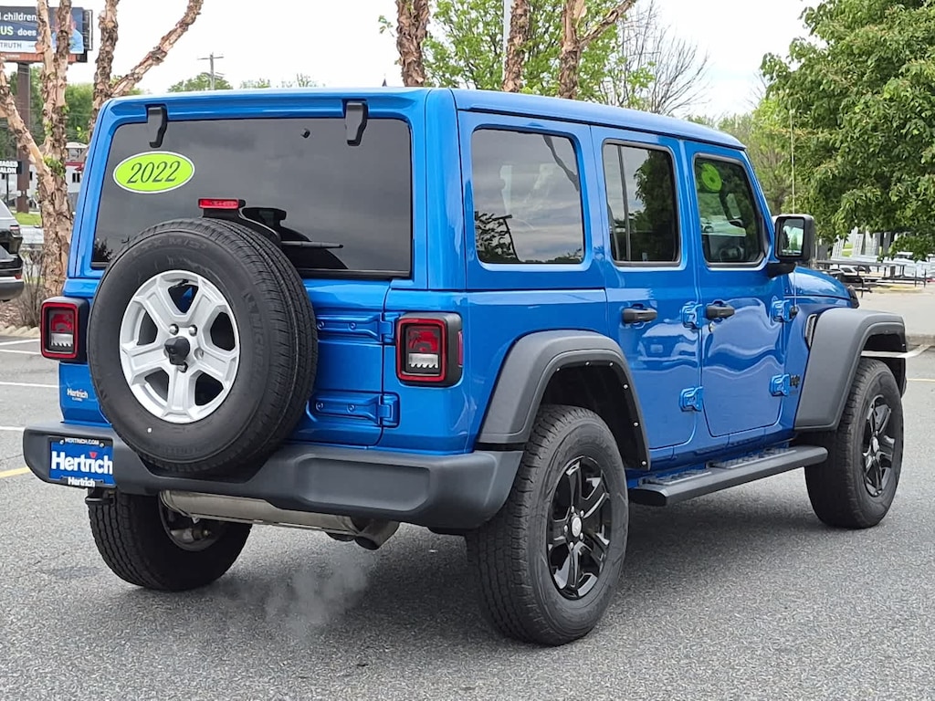Used 2022 Jeep Wrangler Unlimited Sport S SUV
