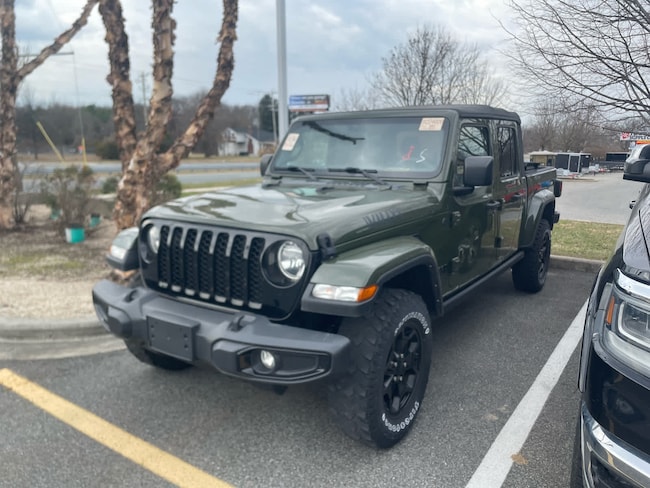 2022 Jeep Gladiator Willys Sport 4x4 Truck Crew Cab