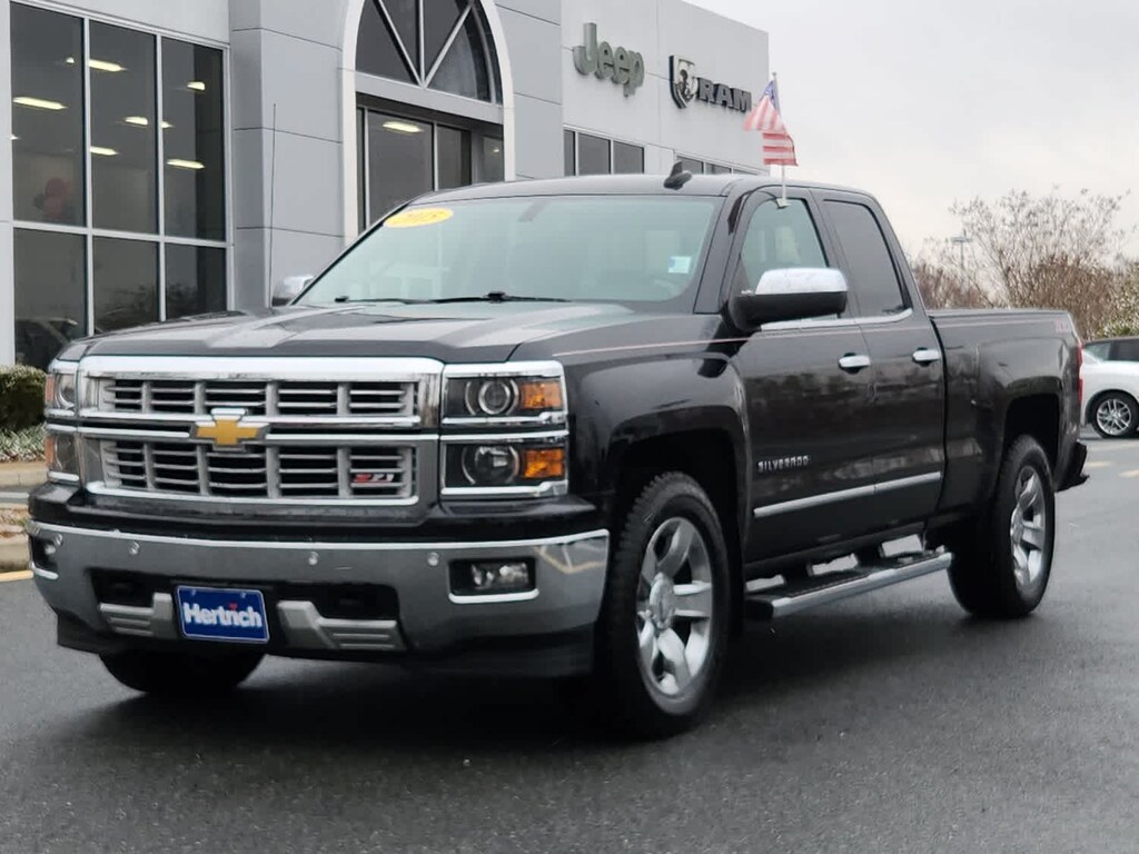 Used 2015 Chevrolet Silverado 1500 LTZ 4WD Double Cab 143.5 Truck Double Cab