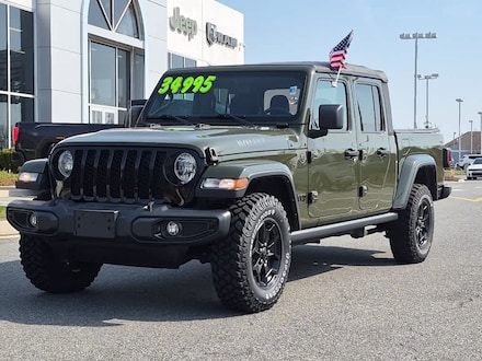 2022 Jeep Gladiator Willys Sport 4x4 Truck Crew Cab