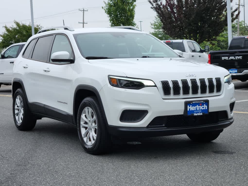 Used 2021 Jeep Cherokee Latitude with VIN 1C4PJMCB3MD152045 for sale in Elkton, MD