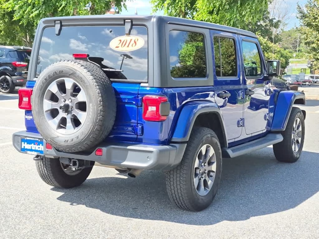 Used 2018 Jeep Wrangler Unlimited Sahara SUV