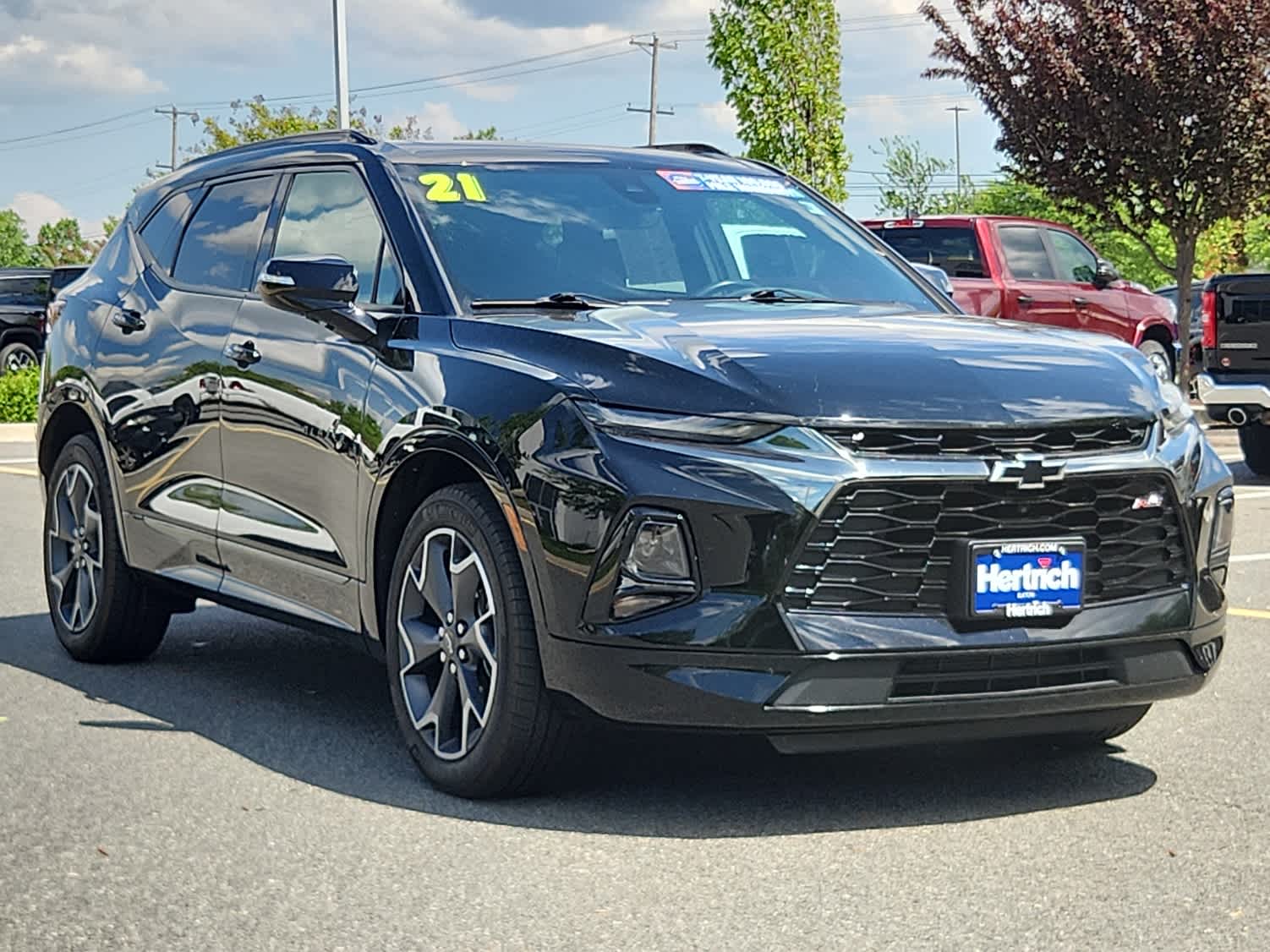 Used 2021 Chevrolet Blazer RS with VIN 3GNKBKRS2MS563107 for sale in Elkton, MD