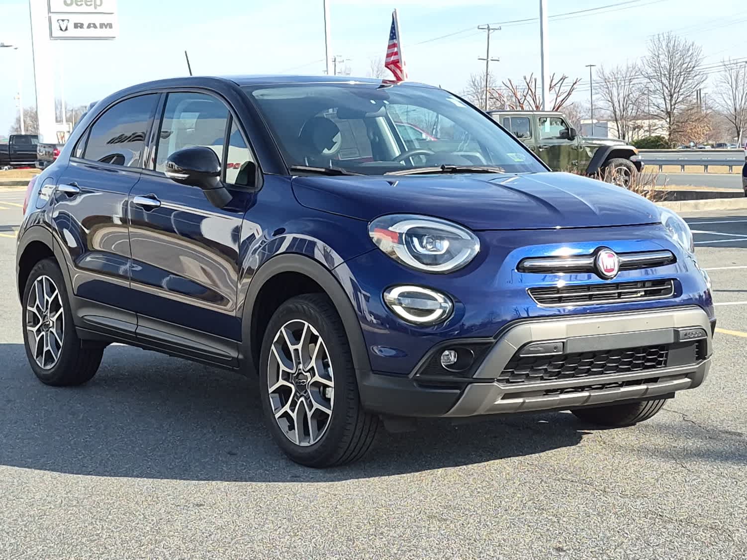 Used 2021 FIAT 500X Trekking with VIN ZFBNF3B10MP945235 for sale in Elkton, MD