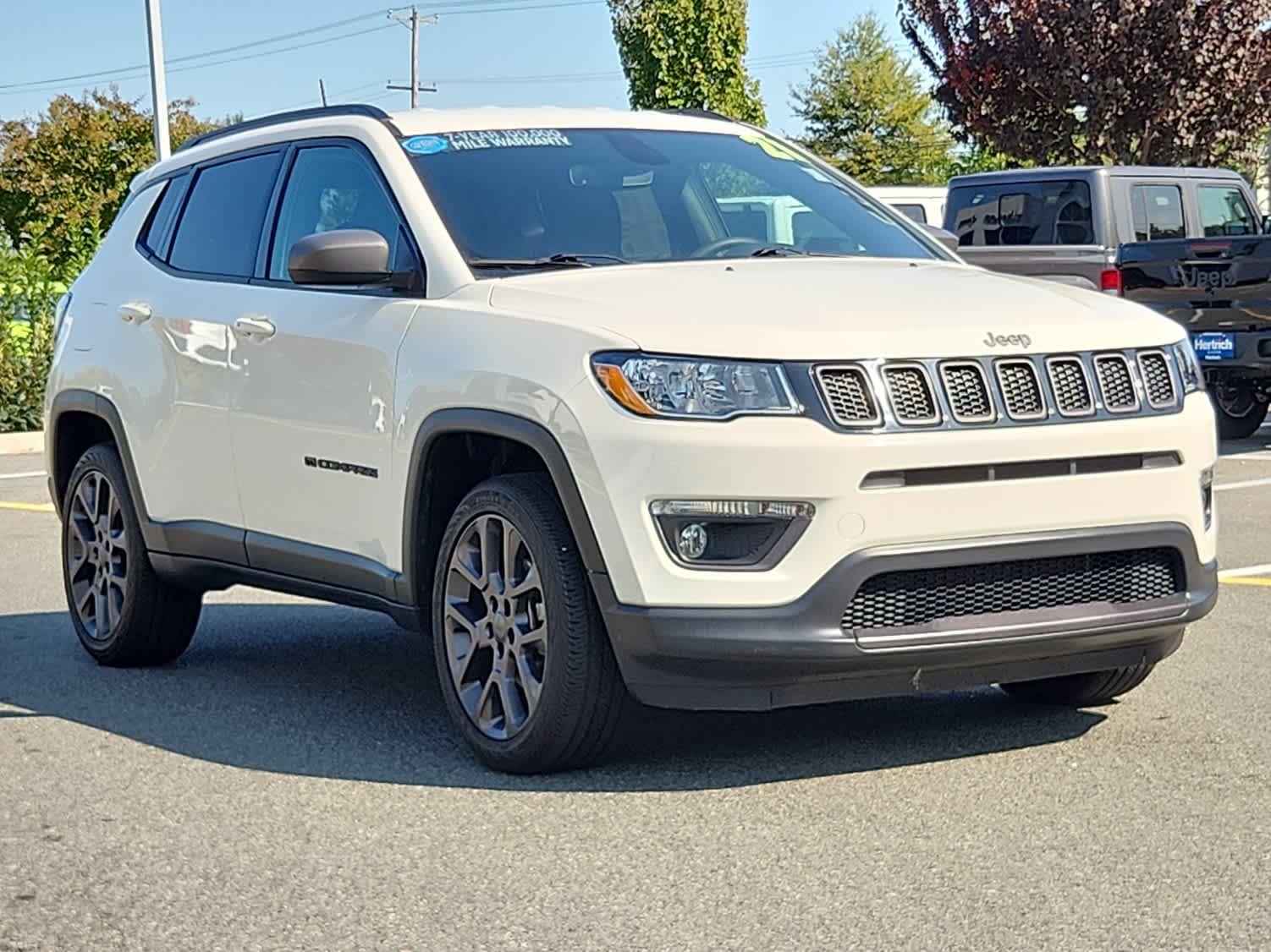 Used 2021 Jeep Compass 80th Spec. Edition with VIN 3C4NJDEB3MT543291 for sale in Elkton, MD