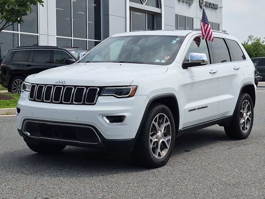 Bright White Clearcoat 2020 Jeep Grand Cherokee SUV / Crossover Four-Wheel Drive Automatic