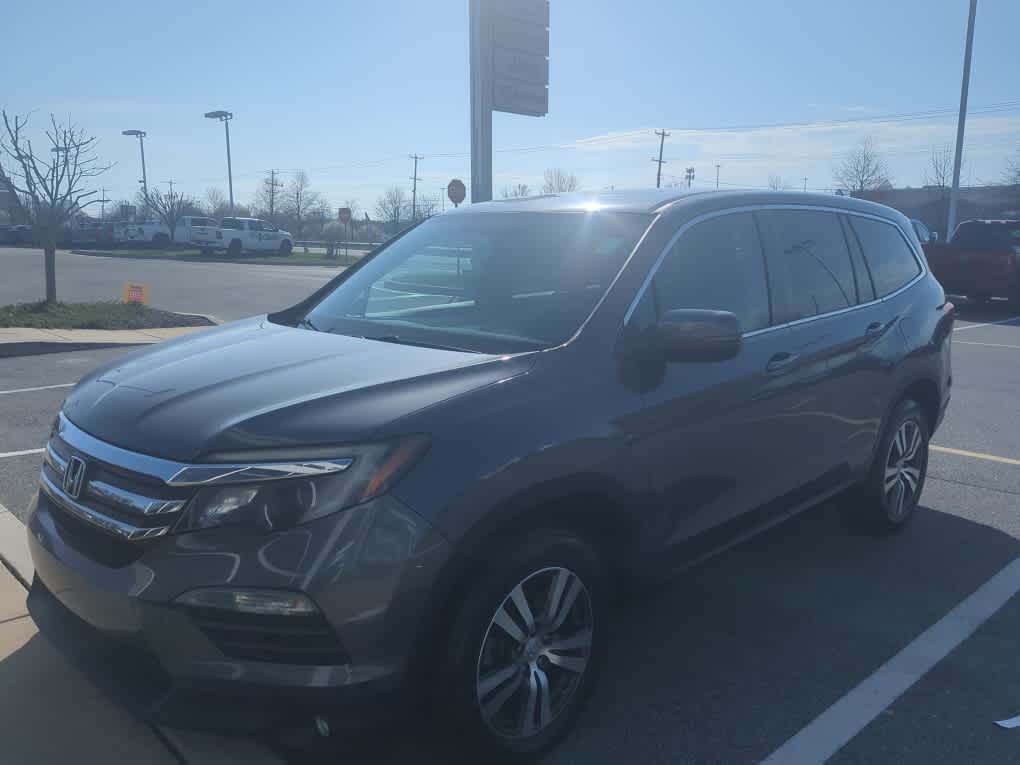 Gray (Modern Steel Metallic) 2016 Honda Pilot EX-L AWD SUV / Crossover All-Wheel Drive Automatic