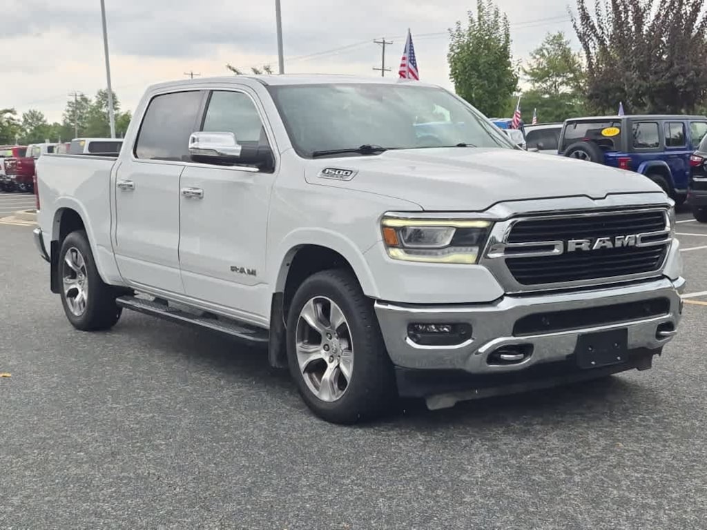 Used 2021 Ram 1500 Laramie 4x4 Crew Cab 57 Box Truck Crew Cab