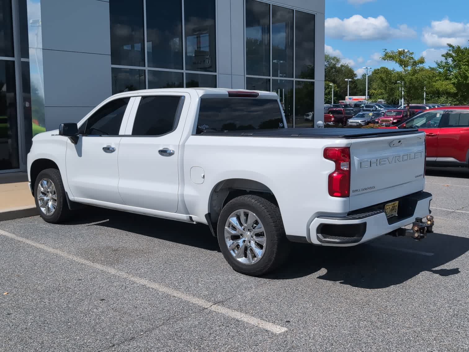 Used 2022 Chevrolet Silverado 1500 Limited Custom with VIN 1GCPYBEK7NZ146654 for sale in Elkton, MD