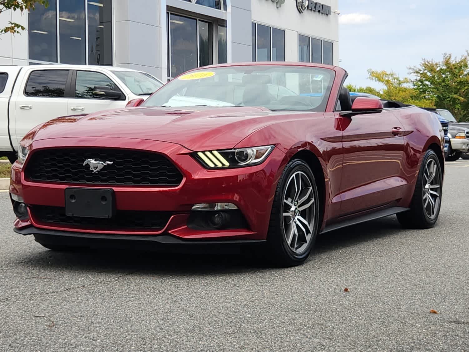 2016 Ford Mustang EcoBoost Premium Convertible photo 2