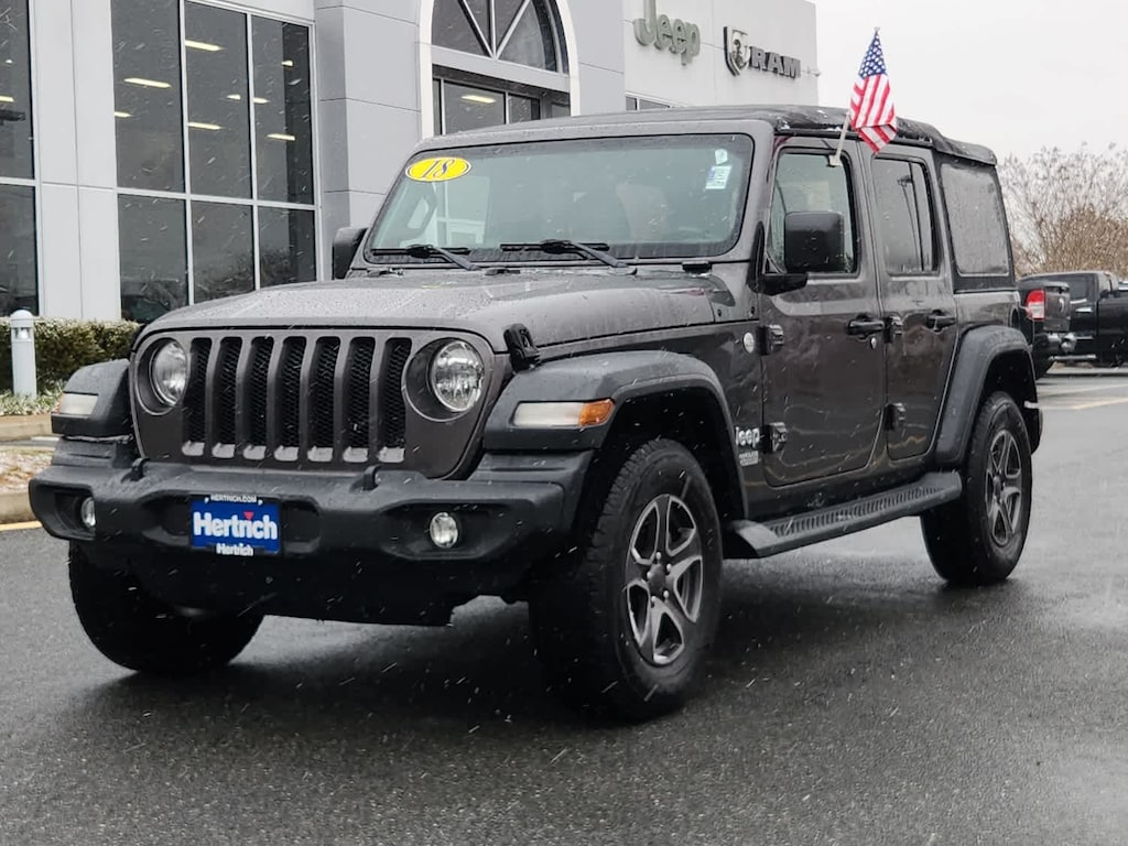 Used 2018 Jeep Wrangler Unlimited Sport S SUV