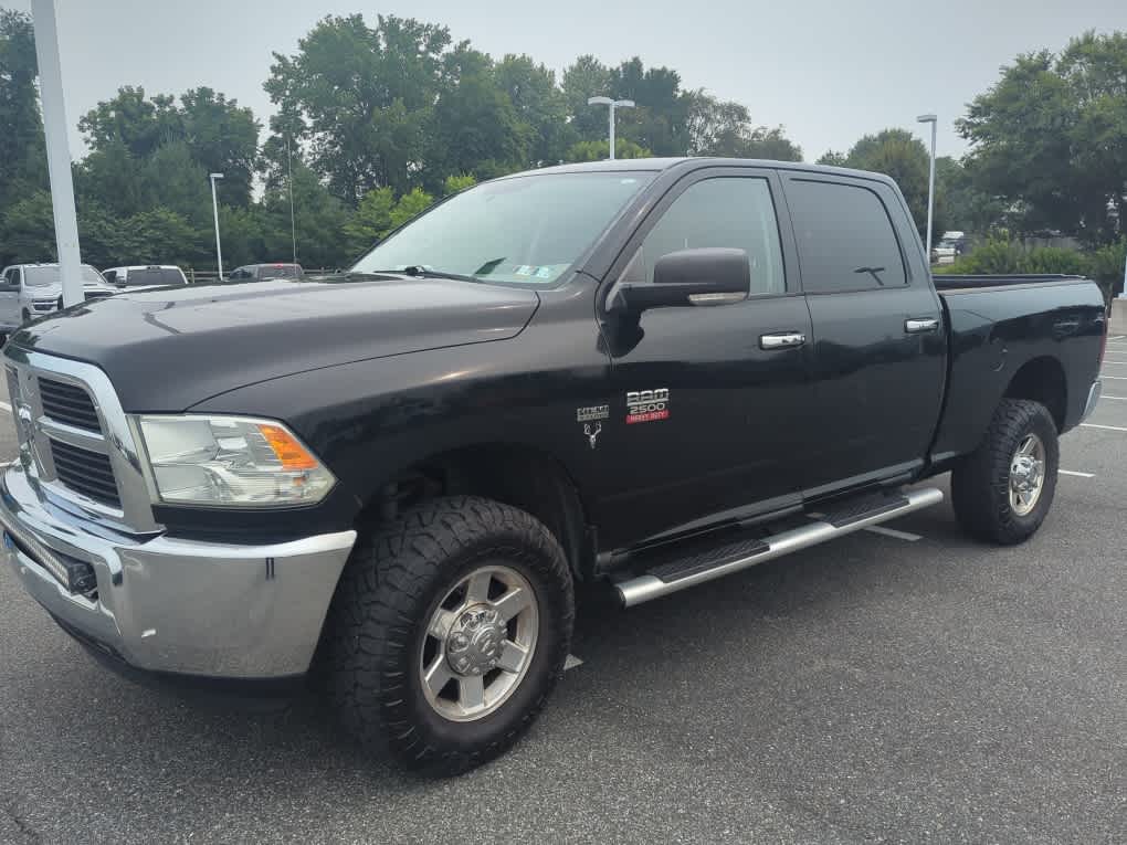 Black 2012 RAM 2500 Pickup Truck Four-Wheel Drive Automatic