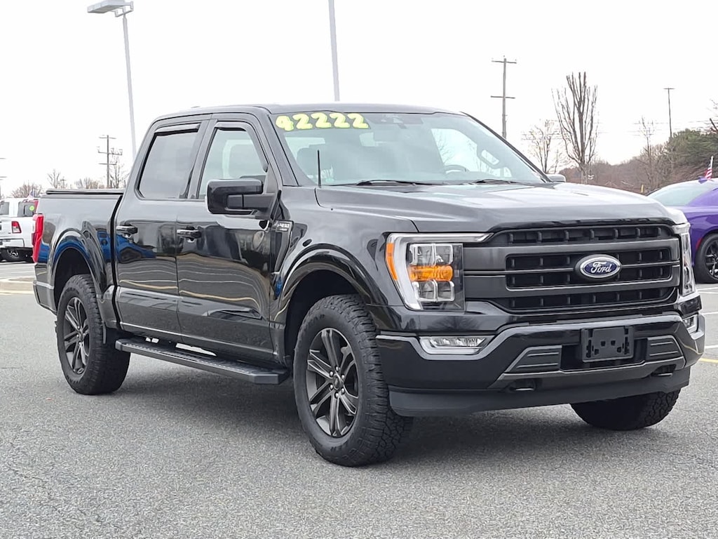 Used 2021 Ford F-150 Lariat 4WD Supercrew 5.5 Box Truck SuperCrew Cab
