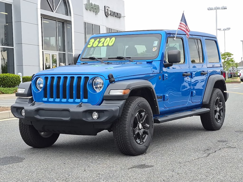 Used 2022 Jeep Wrangler Unlimited Sport S SUV