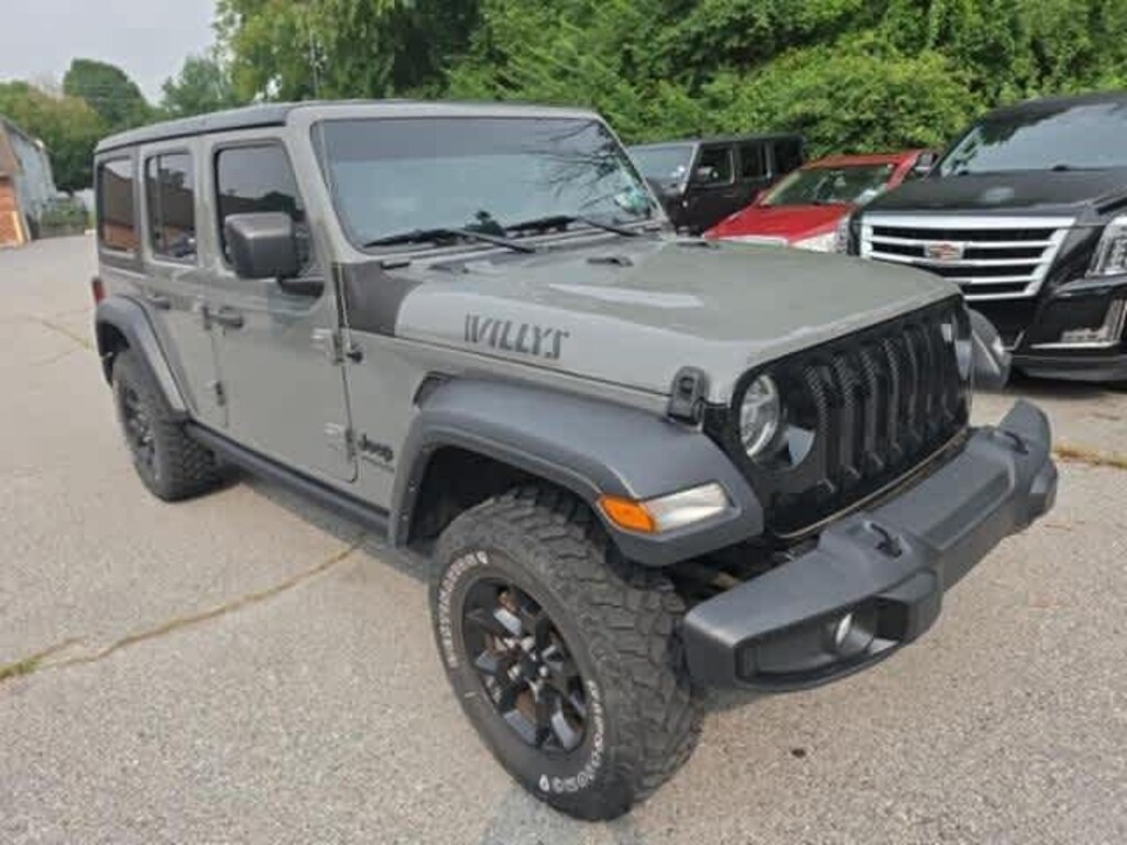Used 2022 Jeep Wrangler Unlimited Willys SUV