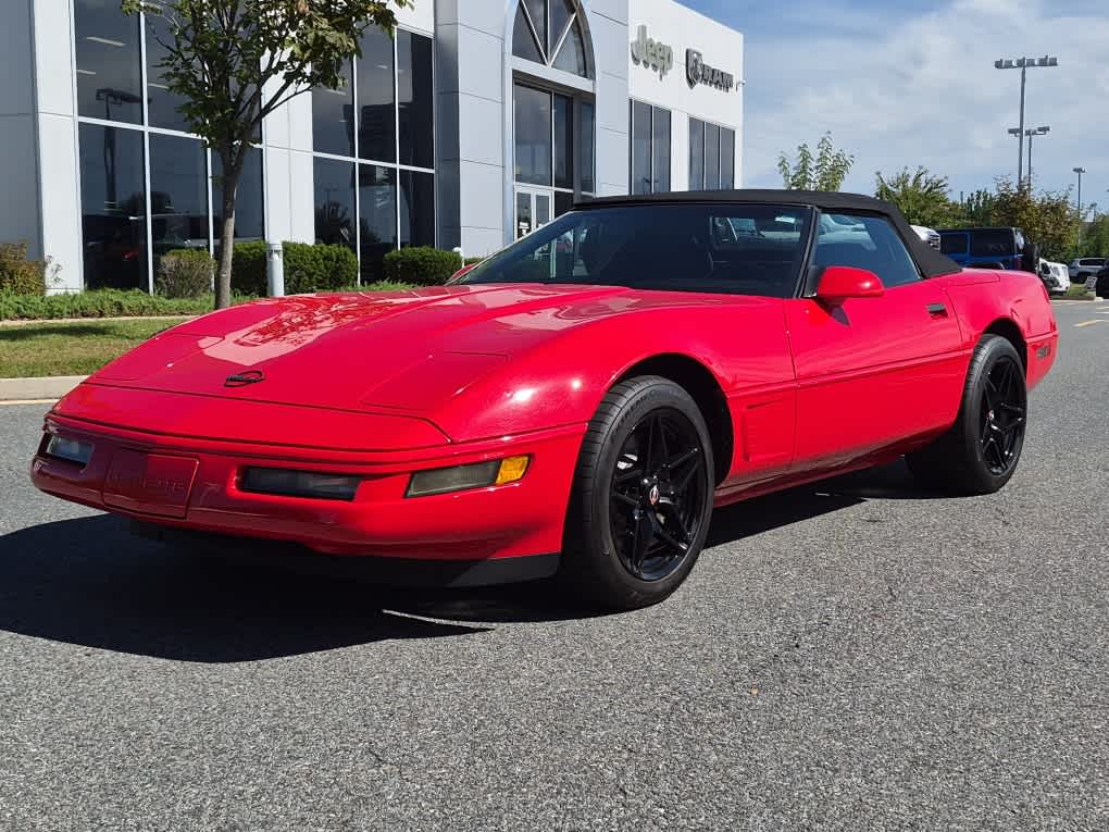 Torch Red 1996 Chevrolet Corvette Convertible Rear-Wheel Drive Automatic