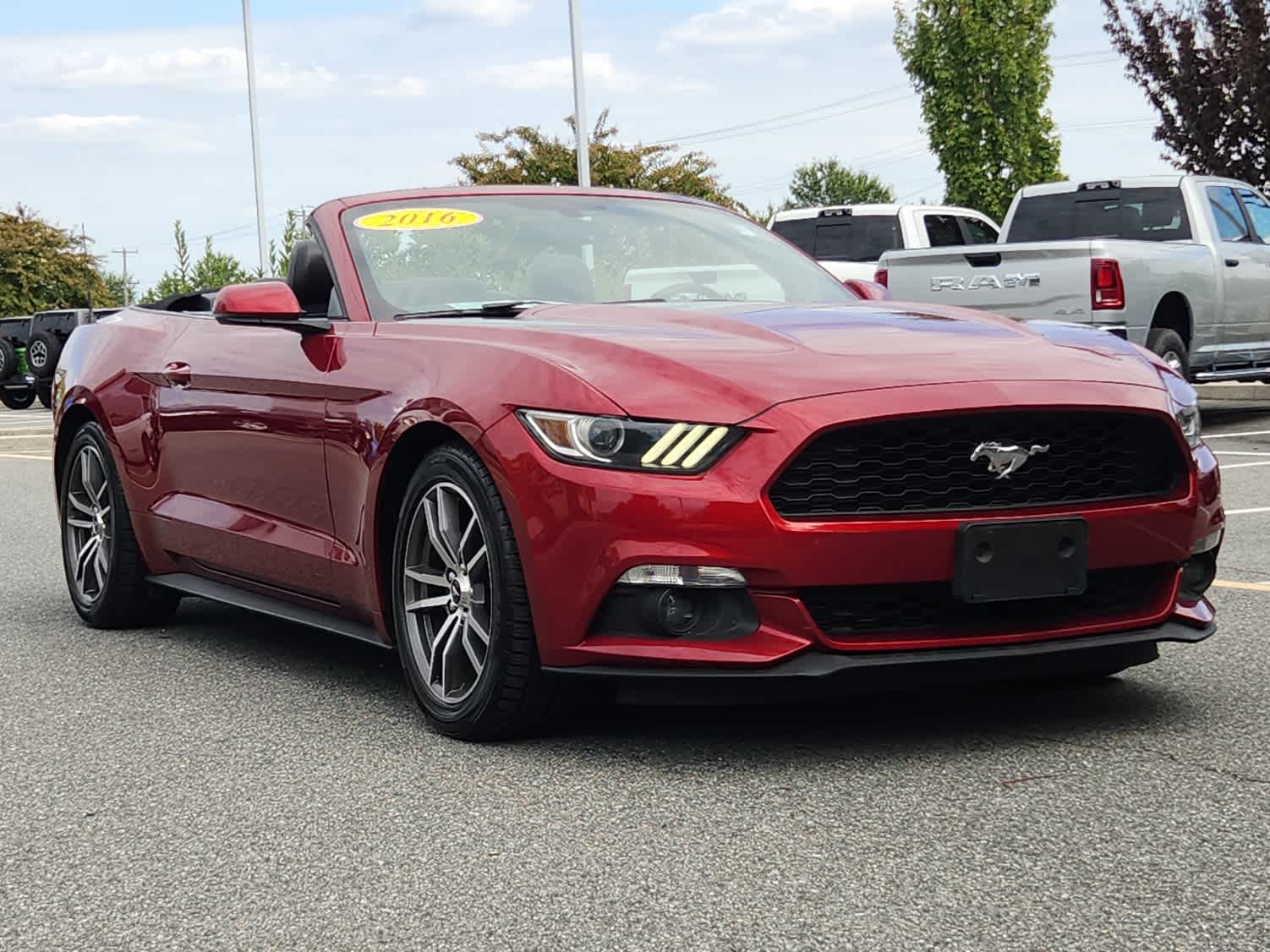2016 Ford Mustang EcoBoost Premium Convertible photo 3