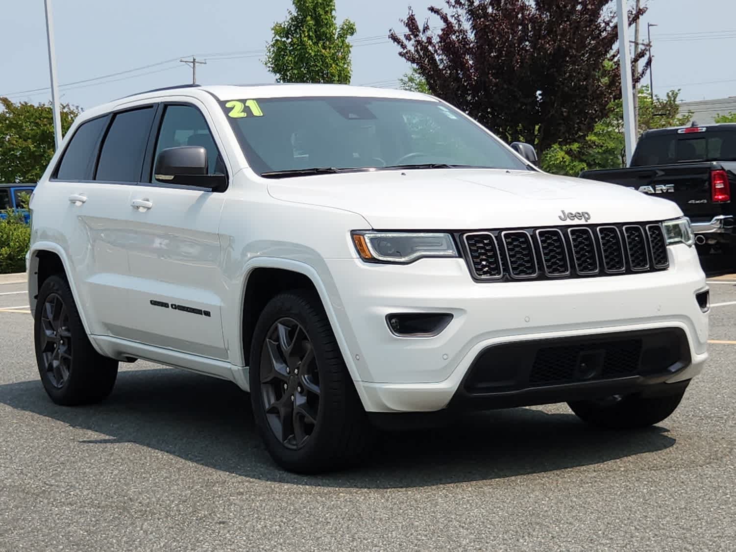 Used 2021 Jeep Grand Cherokee 80th Edition with VIN 1C4RJFBG4MC649452 for sale in Elkton, MD