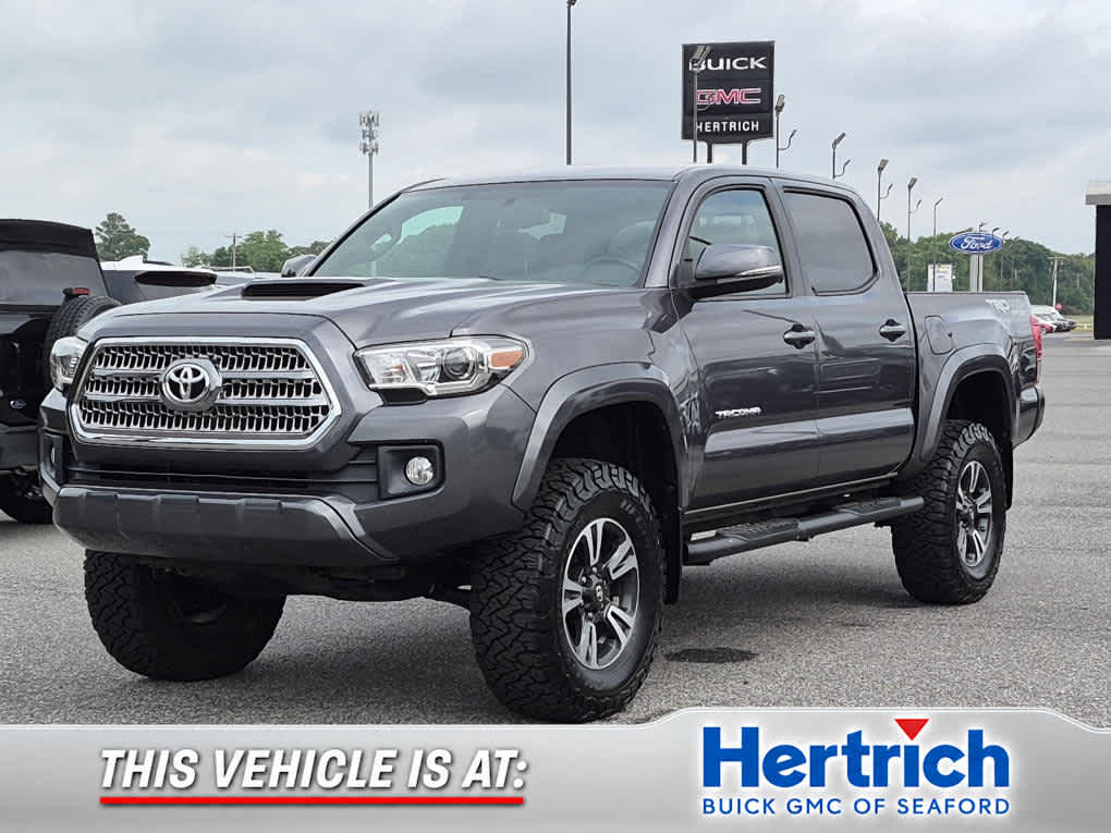 Magnetic Gray Metallic 2016 Toyota Tacoma Pickup Truck Four-Wheel Drive Automatic