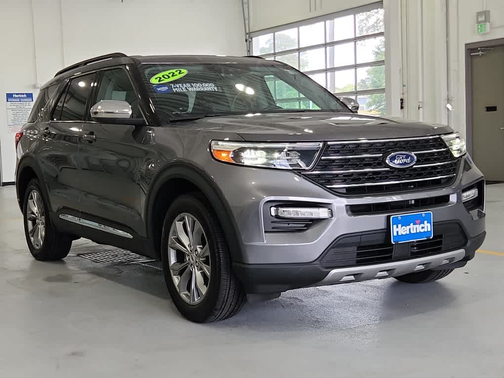 Used 2022 Ford Explorer XLT with VIN 1FMSK8DH4NGB30780 for sale in Easton, MD