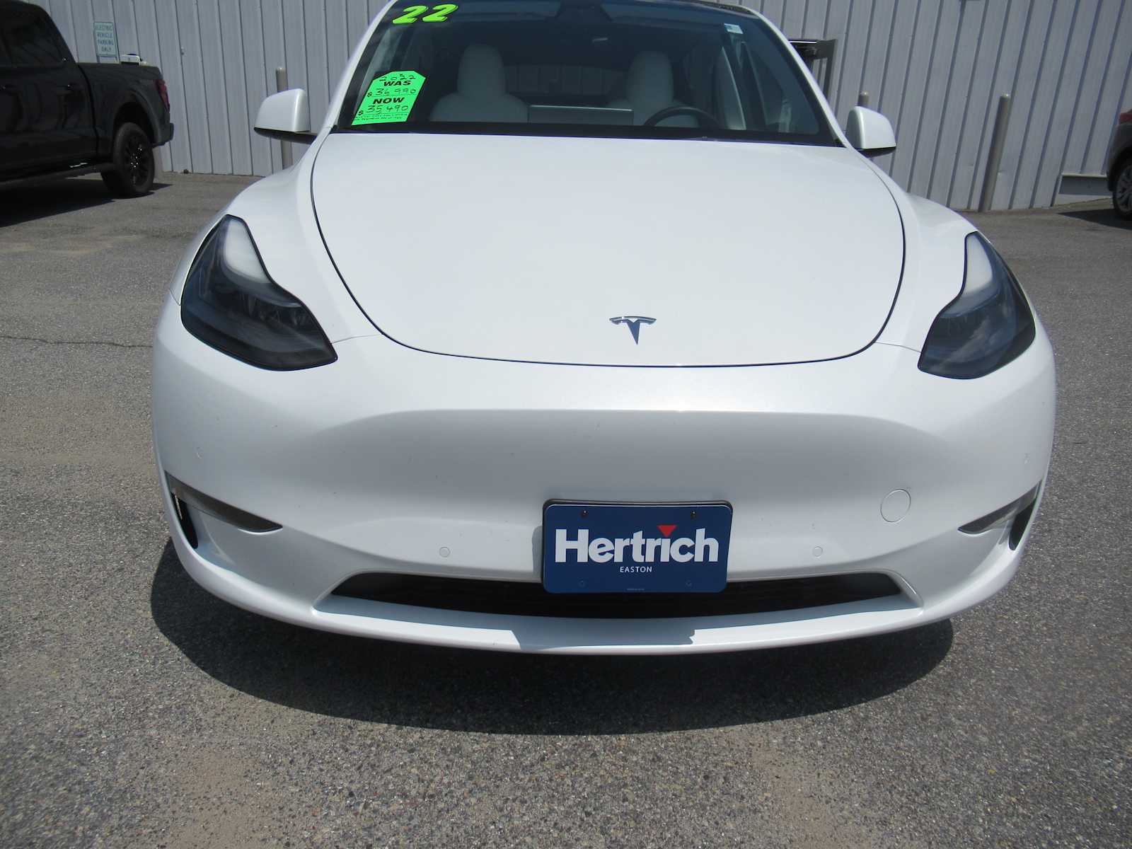 Used 2022 Tesla Model Y Performance with VIN 7SAYGDEF1NF457091 for sale in Easton, MD