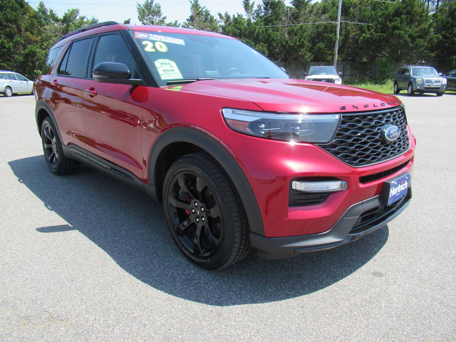 Used 2020 Ford Explorer ST with VIN 1FM5K8GC2LGB27063 for sale in Easton, MD