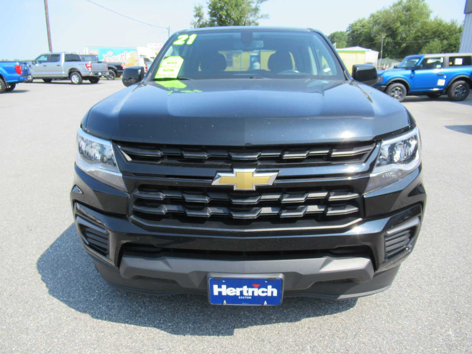 Used 2021 Chevrolet Colorado LT with VIN 1GCGSCEN2M1150917 for sale in Easton, MD