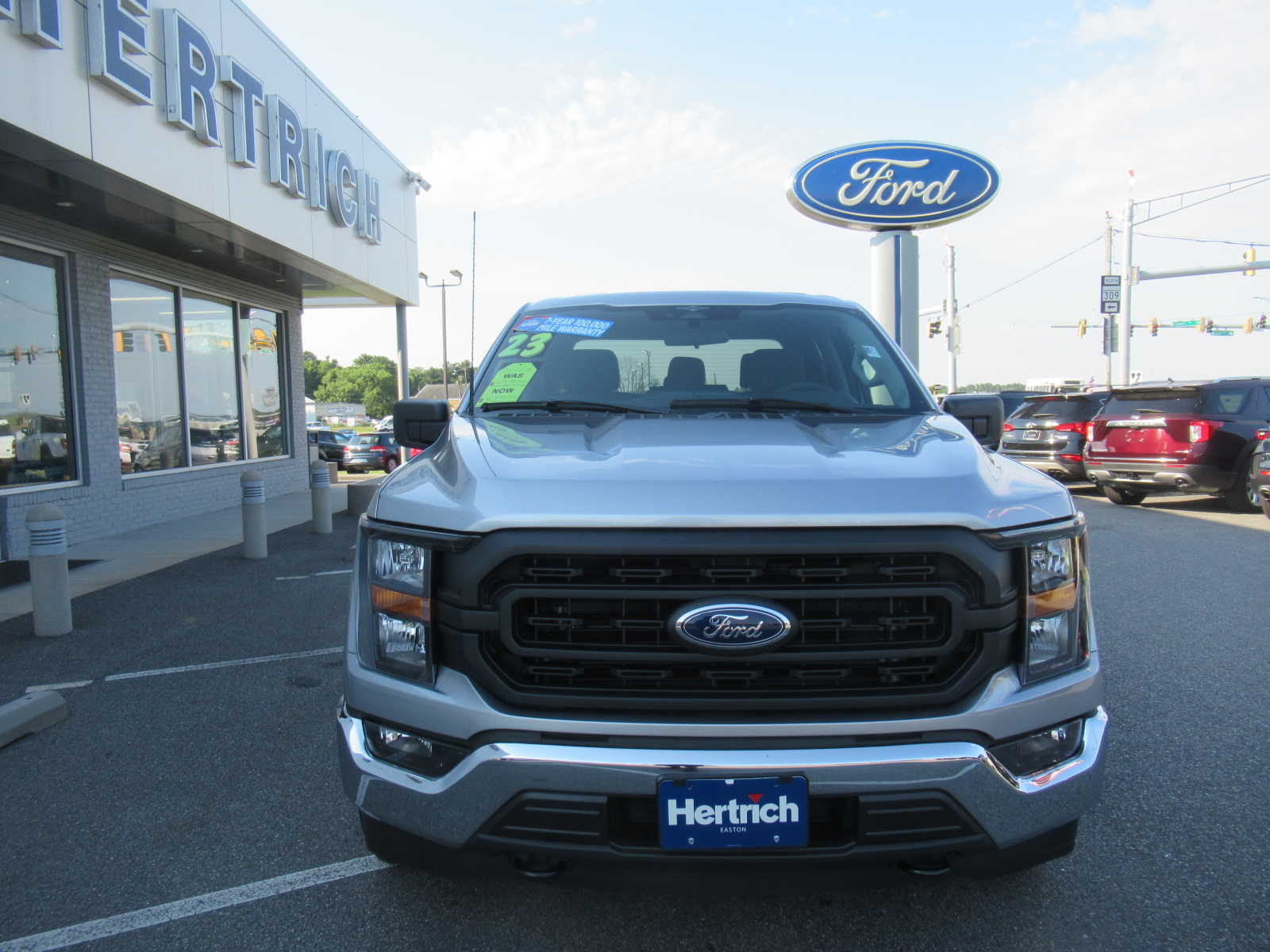 Certified 2023 Ford F-150 XL with VIN 1FTFW1EDXPFC50721 for sale in Easton, MD