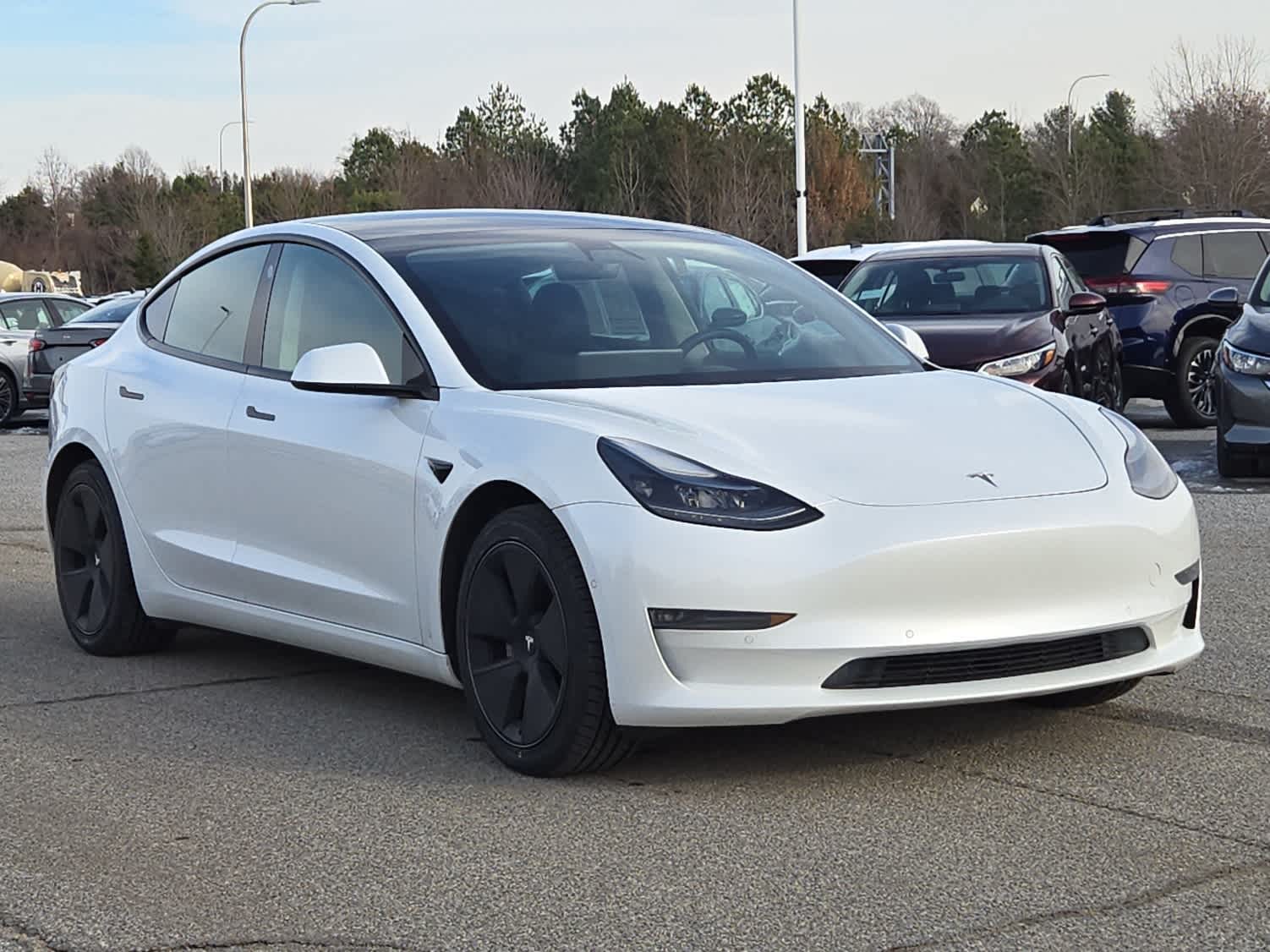 Used 2021 Tesla Model 3 Base with VIN 5YJ3E1EB0MF924105 for sale in Easton, MD