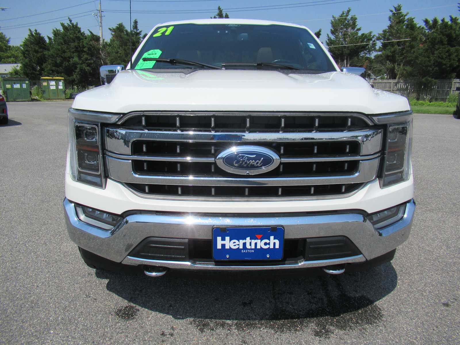 Used 2021 Ford F-150 Lariat with VIN 1FTFW1ED9MFC01327 for sale in Easton, MD