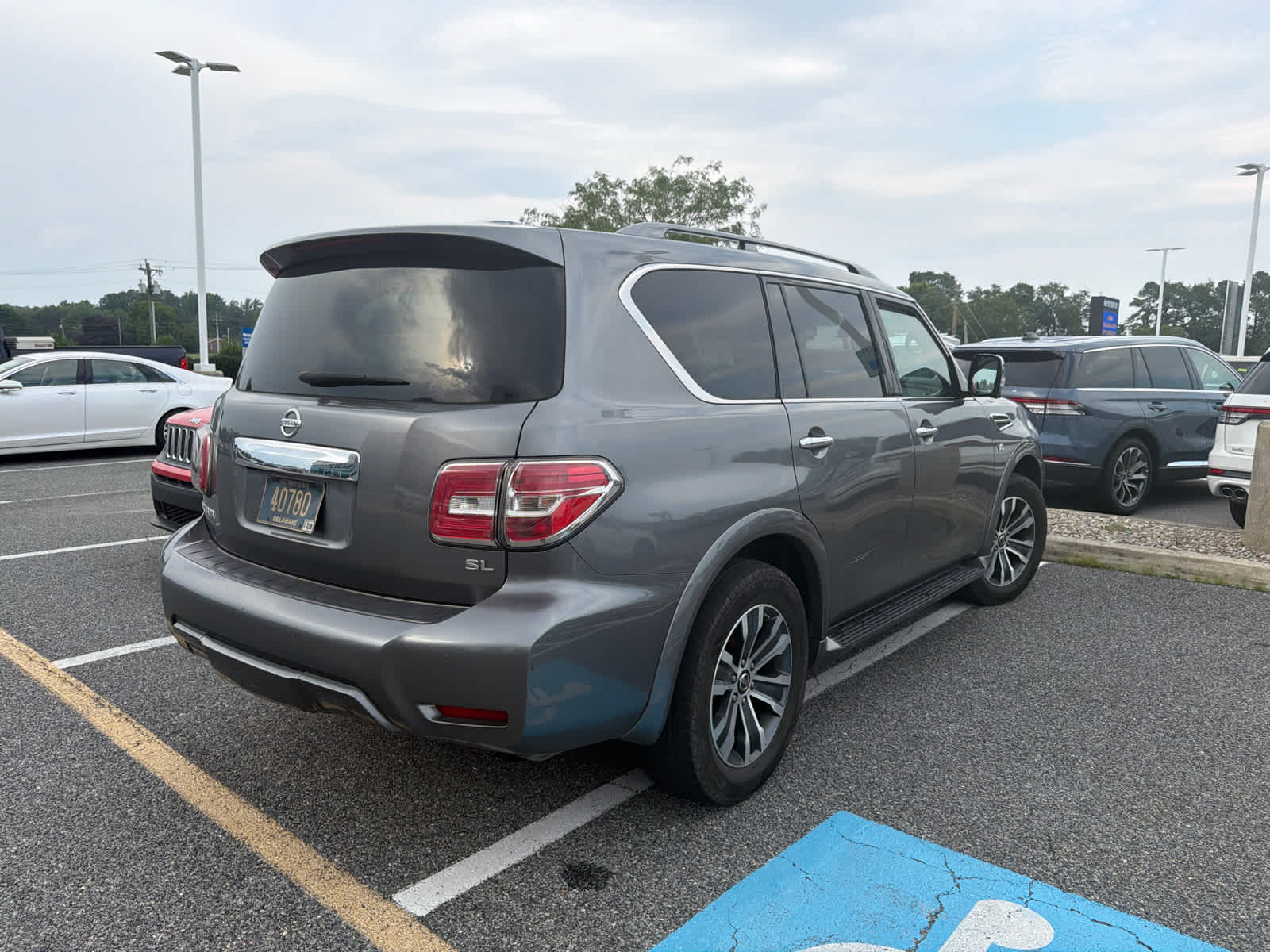 Used 2019 Nissan Armada SL with VIN JN8AY2NCXK9585961 for sale in Salisbury, MD