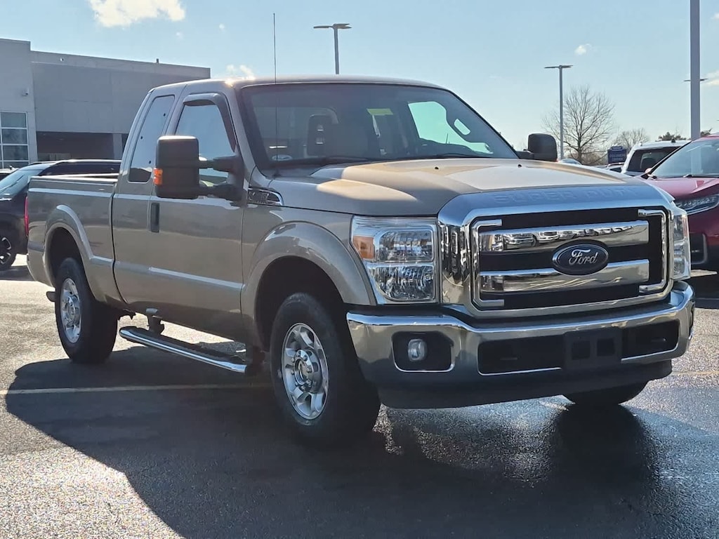 Used 2014 Ford F-250 XLT 6.2L 2-Valve V8 Flex-Fuel Truck Super Cab