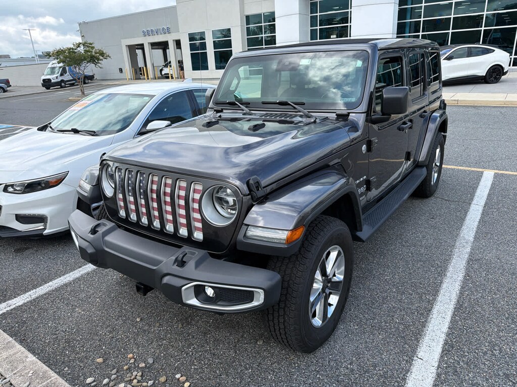 Used 2019 Jeep Wrangler Unlimited Sahara 4x4 SUV