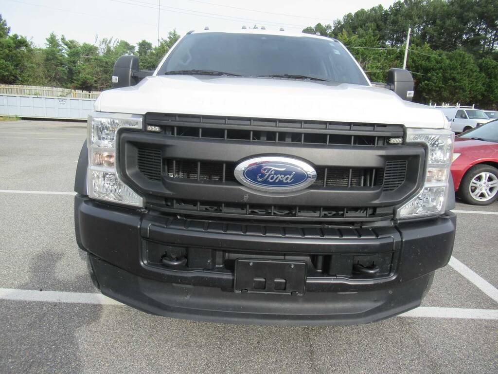 Used 2020 Ford Super Duty F-550 DRW Chassis Cab XL 4WD Crew Cab 179 WB 60 CA Truck Crew Cab
